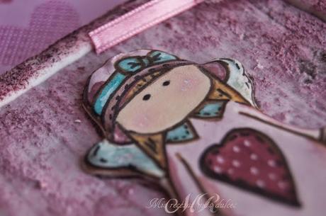 GALLETAS DECORADAS MAGNOLIA Y NIÑA TRAVIESA