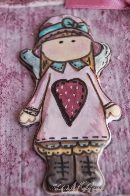 GALLETAS DECORADAS MAGNOLIA Y NIÑA TRAVIESA