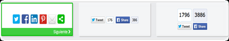 ¿Como cambiar los botones compartir de mi blog?
