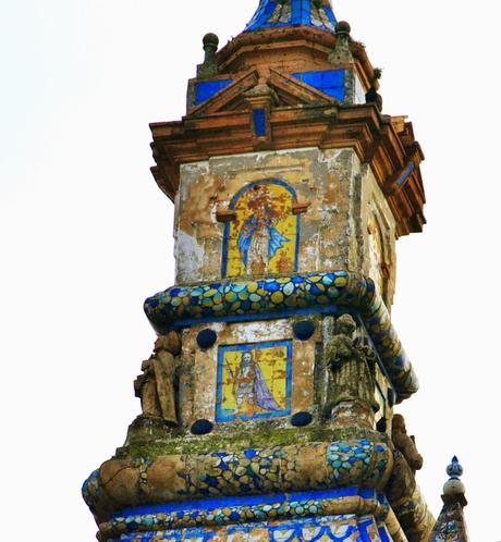 La torre de la Iglesia de la Caridad (3): lado de poniente.