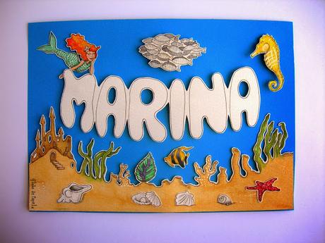 Lámina personalizada para Marina