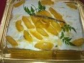 Bizcocho borracho crema mascarpone manzana caramelizada