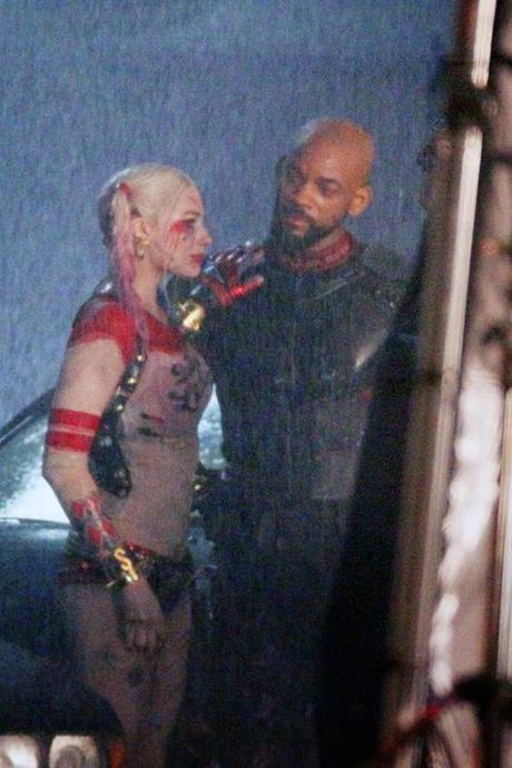 SUICIDE SQUAD: MÁS IMAGENES DESDE EL SET DE RODAJE CENTRADAS EN MARGOT ROBBIE Y WILL SMITH