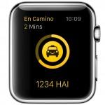 Primera app de taxis disponible para el Apple Watch