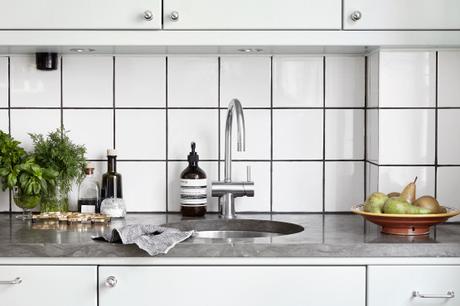 piso nordico decoración Pequeño piso diáfano diseños cocinas diseño interior diseñador interiores decorador interiores decoración nude blanco de interiores blog diseño interiores arquitectura interior 