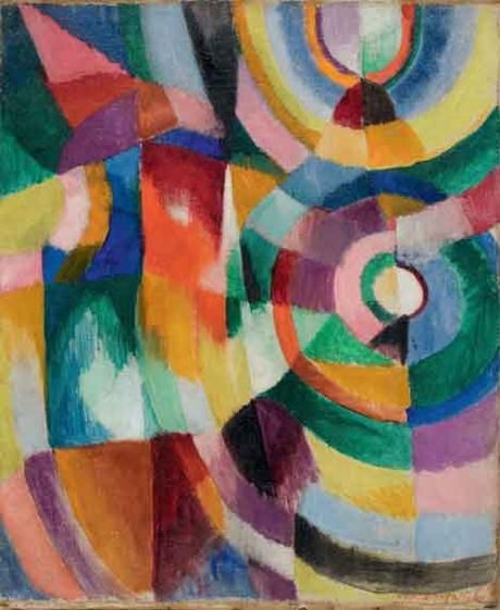 'Electric Prisms', 1913. Sonia Delaunay.