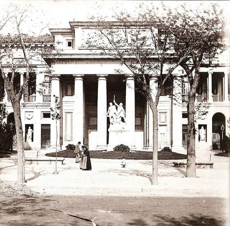 Fotos antiguas: El Museo del Prado en 1890