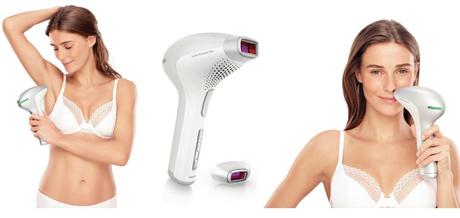 Fotodepilación en casa con Philips Lumea