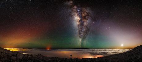El cielo desde el Mauna Kea