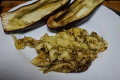 Berenjenas rellenas de verduras