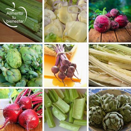 Verduras depurativas desintoxicantes: remolacha, alcachofa y cardo
