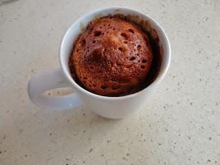 Red Velvet Mug Cake