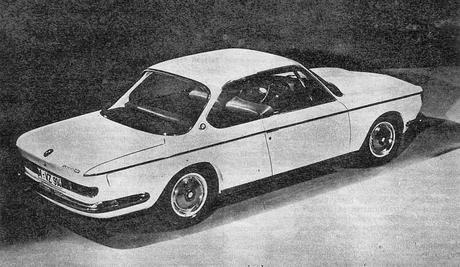 BMW 2000 CS, una cupé alemana
