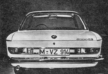 BMW 2000 CS, una cupé alemana
