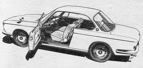 BMW 2000 CS, una cupé alemana