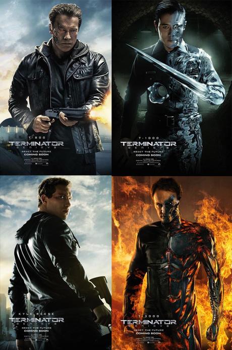 terminator génesis póster Terminator Génesis: cinco pósters con los protagonistas