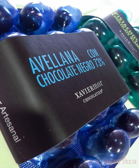 Avellana chocolate negro 73%  Xavier Mor Bacoyboca
