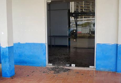 Hubo daños en la infraestructura