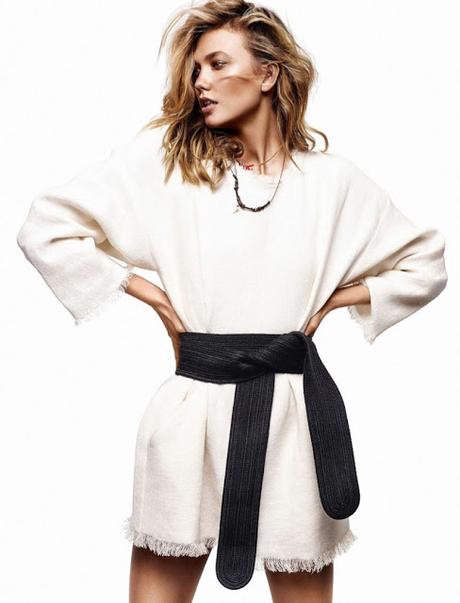 Karlie Kloss luce genial para Glamour Francia
