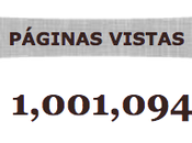 SORTEO: llegamos ¡¡un millón visitas!!