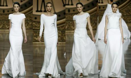 Pronovias cerró la Barcelona Bridal Week con Irina Shayk como protagonista del desfile de su nueva colección para 2016