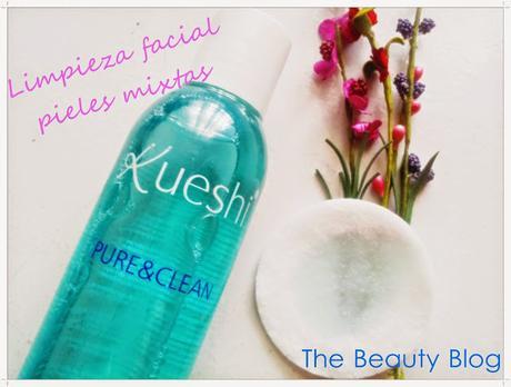 Rutina limpieza facial diaria para pieles mixtas KUESHI