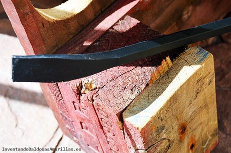 Desmontar un palet Desmontar un palet