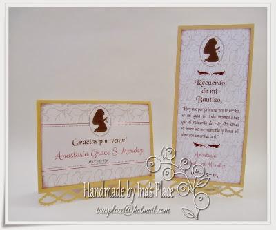 Un Kit de Bautizo Primoroso - Blossoms