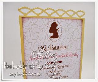 Un Kit de Bautizo Primoroso - Blossoms