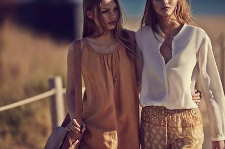 Annika y Kate luce de ensueño en el nuevo lookbook de Massimo Dutti