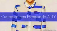 DIY Camiseta joya: Customiza con cadenas y abalorios en forma de collar (Parte 6)