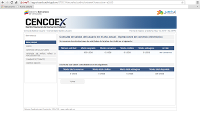 Cupos electrónicos continúan bloqueados