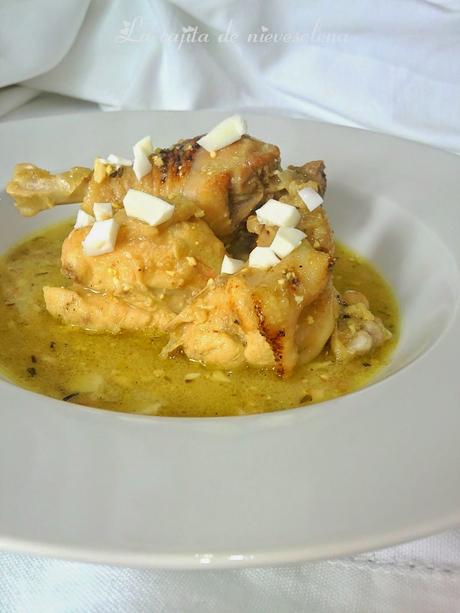 Gallina en pepitoria