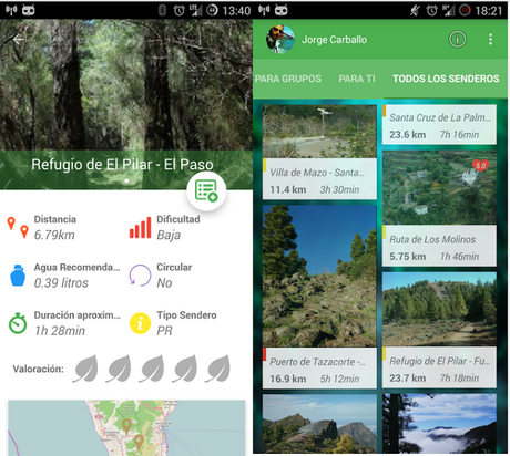 Patea la Palma. App de senderos de la Isla Bonita Patea la Palma. App de senderos de la Isla Bonita