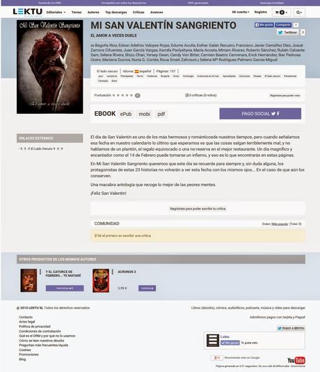 Mi San Valentín Sangriento en Lektu