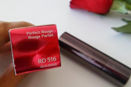 Labial Shiseido Perfect Rouge RD 516 Cerise