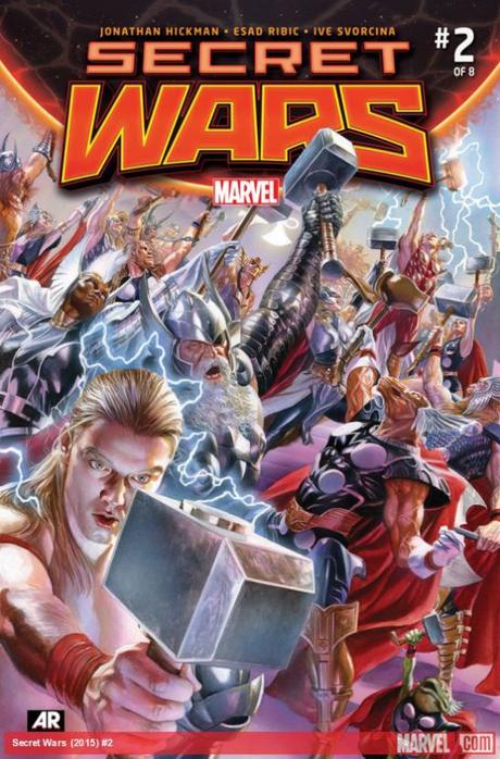 Novedades Marvel de la semana en USA (13/5/2015)