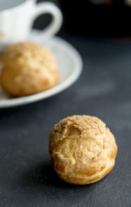 CRAQUELINES O COMO HACER UN PROFITEROL O CHOUX PERFECTAMENTE REGULAR