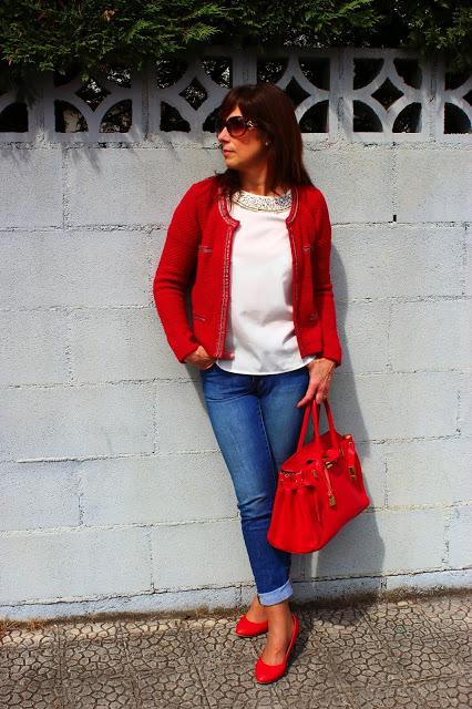 MIS LOOKS- CON ROJO