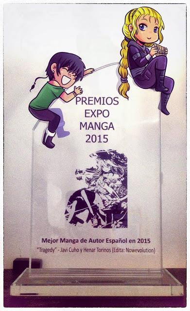 .: Tragedy, mejor manga español en Expomanga 2015. ¡Gracias! :.