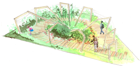 'Sinfonía Vegetal'. Jardín Finalista Festival Internacional de Jardines de Allariz 2015
