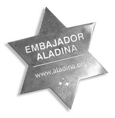 EMBAJADORA FUNDACIÓN ALADINA Insignia