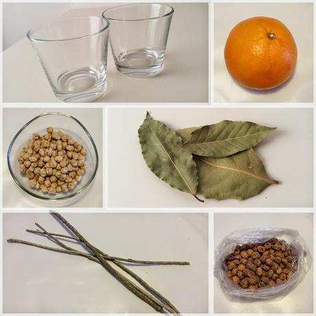 Diy decoración: Rosas naranjas