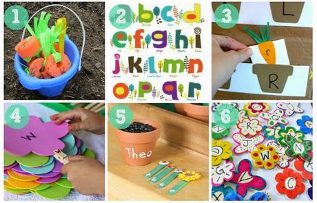 Recursos: Actividades y materiales de lectoescritura con elementos naturales para Educación Infantil