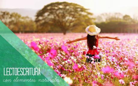 Recursos: Actividades y materiales de lectoescritura con elementos naturales para Educación Infantil