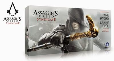 Merchandising de Assassin's Creed Syndicate: Guantelete con Hoja Oculta y Bastón Espada
