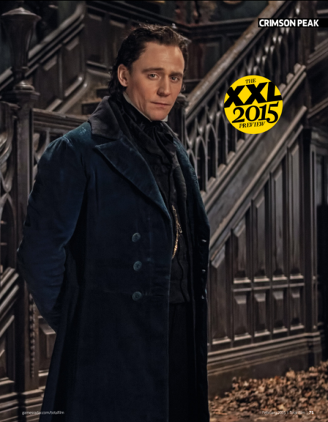 Nuevo tráiler #CrimsonPeak, película de #GuiilermoDelToro, protagonizada por #TomHiddleston