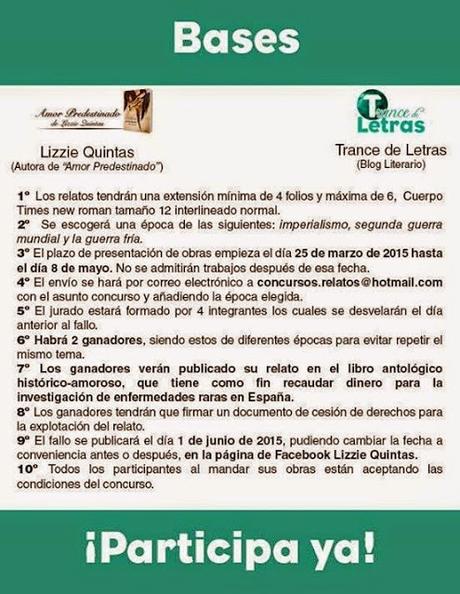 Concurso literario para fines benéficos