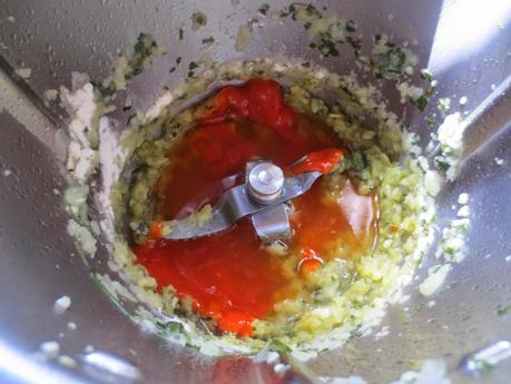 Almejas en salsa roja