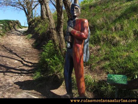 Camino Encantado Llanes: Hombre del Saco